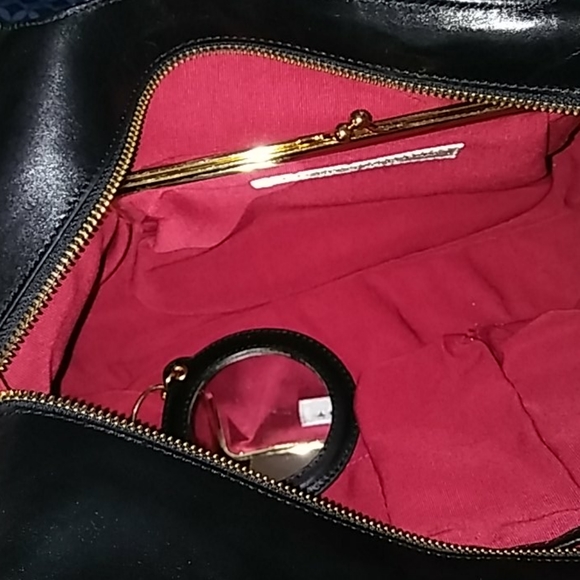 Trina Turk Leather Shoulder Bag - Picture 4 of 6